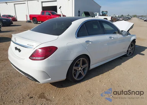 2016 Mercedes-Benz C 300 Sport 4Matic from USA, damaged, VIN 55SWF4KB4GU153764